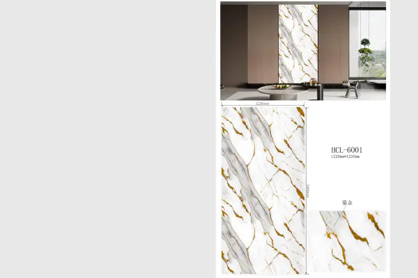  Folija za vruće žigosanje Hisea Marble Design